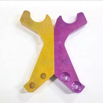 Engineering Spare CNC Machining Service 1mm Gold Plated CNC Aluminum Parts
