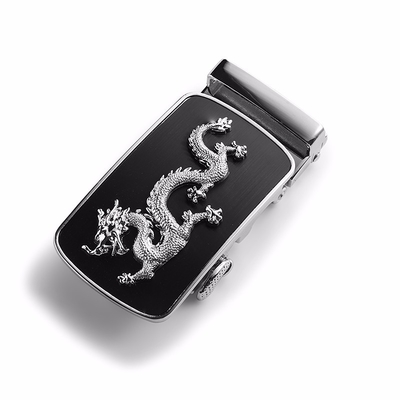 Custom Belt Buckle Hardware Clasp Embossed Round Metal Strap