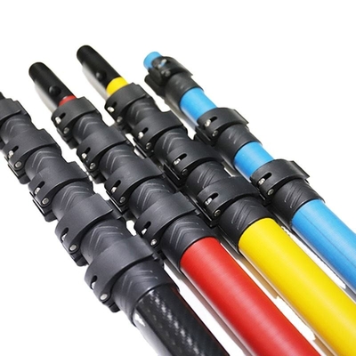 OEM ODM Carbon Fiber Tube Eco Friendly Telescopic Boom Pole For Flag
