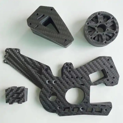 OEM/ODM Custom Carbon Fiber CNC Cutting Machining Parts For FPV Drone Kit Frame