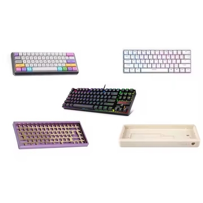 custom DIY Kit 60% Keyboard plate Stabilizers Aluminum Case frames Mechanical Keyboard plate case