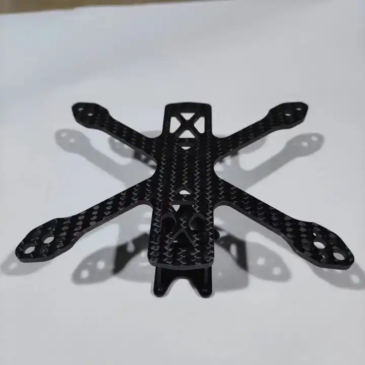 OEM/ODM Custom Carbon Fiber CNC Cutting Machining Parts For FPV Drone Kit Frame