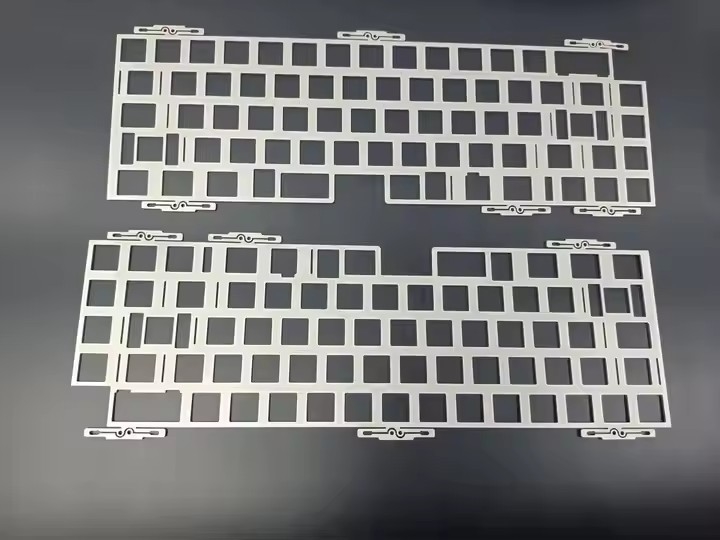 custom DIY Kit 60% Keyboard plate Stabilizers Aluminum Case frames Mechanical Keyboard plate case