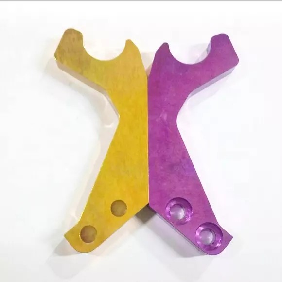 Engineering Spare CNC Machining Service 1mm Gold Plated CNC Aluminum Parts