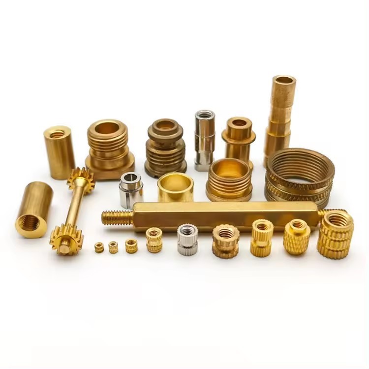 CNC turning parts Custom cnc brass material lathe machine parts CNC machining parts